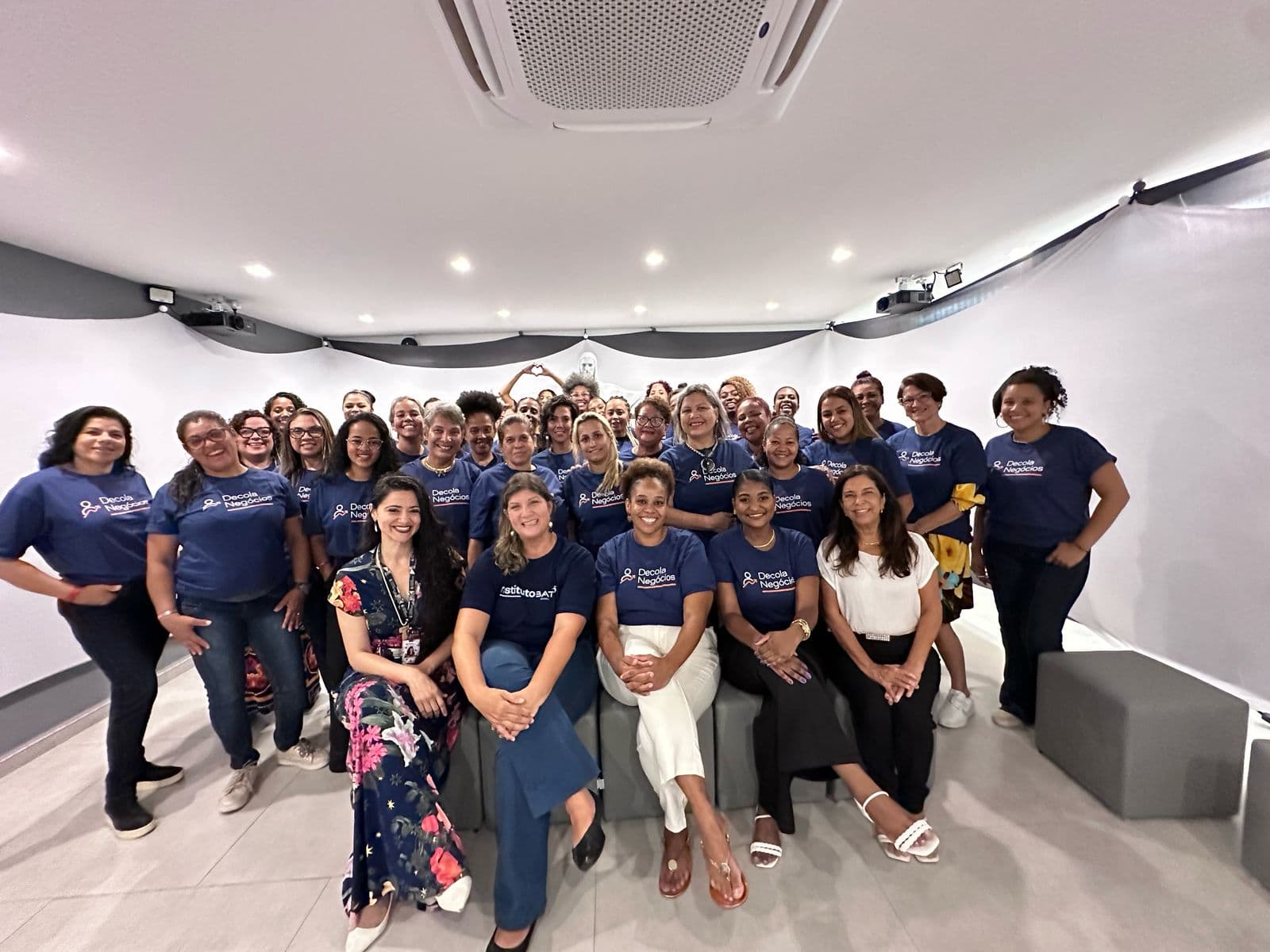 Participantes do programa Decola Negócios